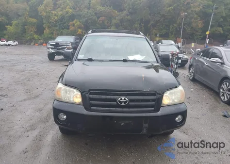 2006 Toyota Highlander V6 z USA, uszkodzony, nr VIN JTEEP21A160156699